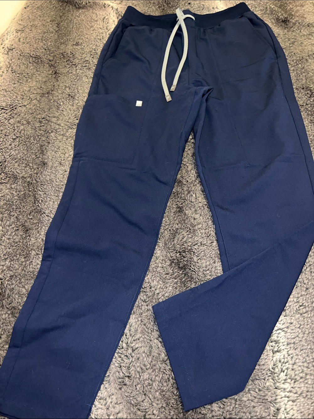 Fabletics Women's Navy Blue Drawstring Joggers